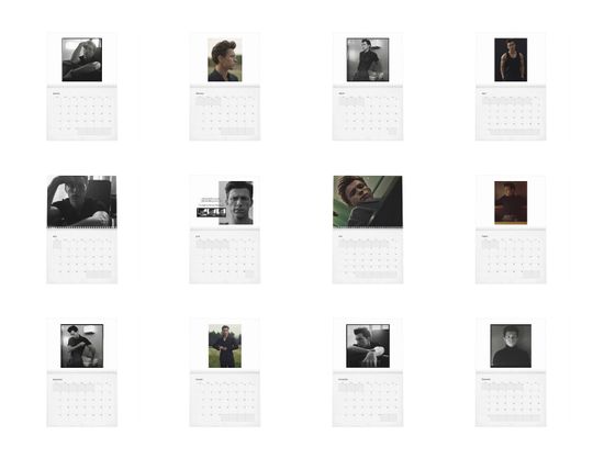 Tom Holland Vol.3 - 2024 Wall Calendar