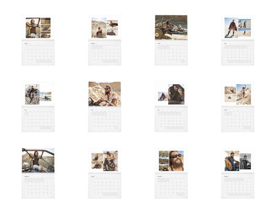 Jason Momoa Vol.2 - 2024 Wall Calendar