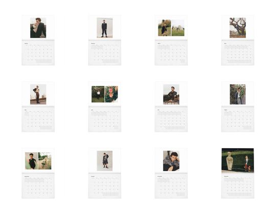 Jonathan Bailey Vol.2 - 2024 Wall Calendar