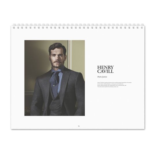 Henry Cavill Vol.3 - 2024 Wall Calendar