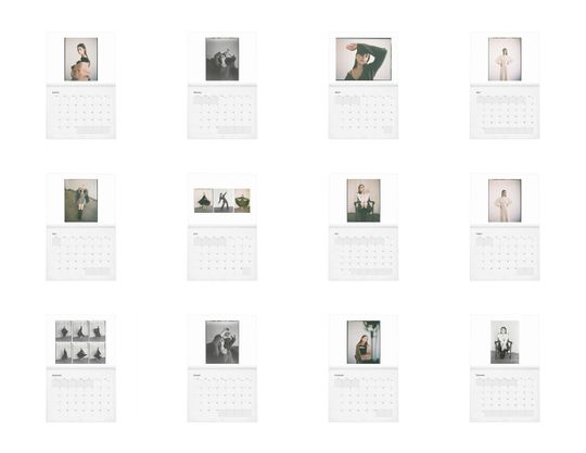 Lily Collins Vol.1 - 2024 Wall Calendar