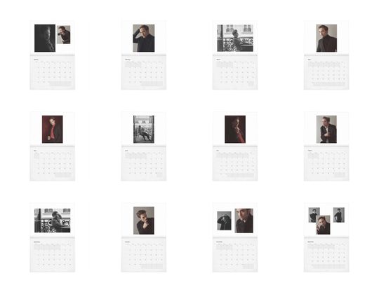 Robert Pattinson Vol.1 - 2024 Wall Calendar