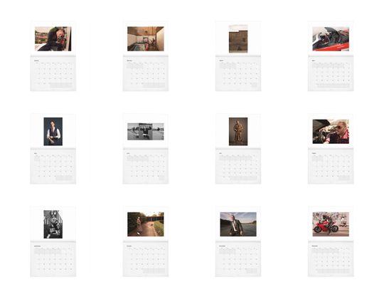 Tom Hardyy Vol.1 - 2024 Wall Calendar