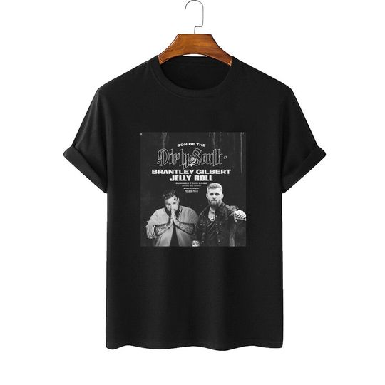 Brantley Gilbert And Jelly Roll Team Up For Son Of The Dirty South Summer Tour 2022 Shirt