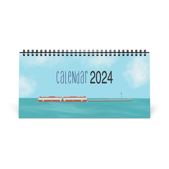 Studio Ghibli Inspired 2024 Desk Calendar