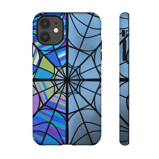 Wednesday Stained Glass iPhone Case