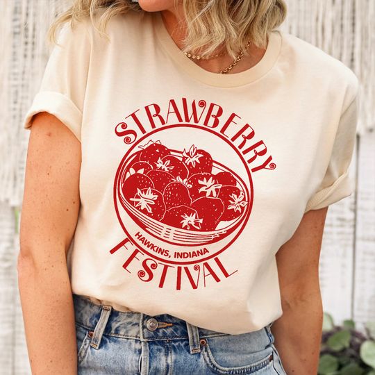 Stranger Things Shirt, Eleven 11 Strawberry Festival Shirt