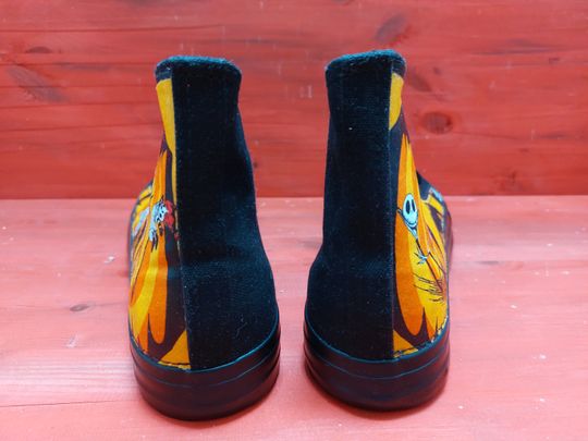 Jack Skellington Pumpkin high top sneakers