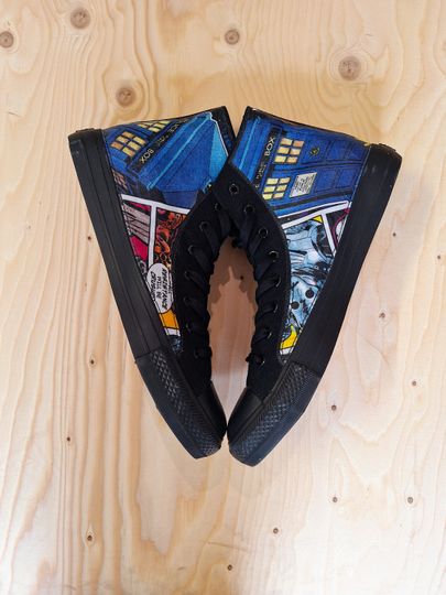 Doctor Who Tardis sneakers