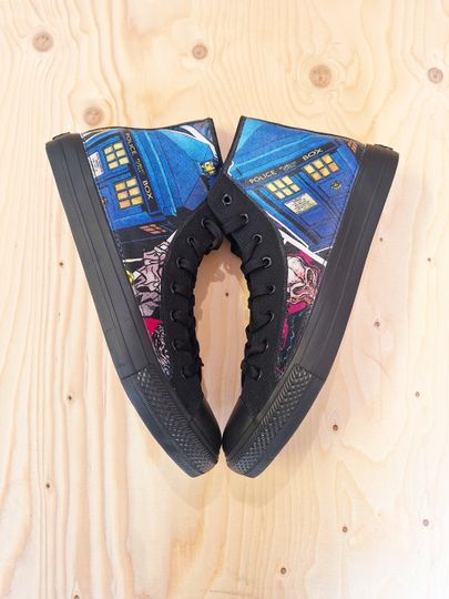 Doctor Who Tardis sneakers