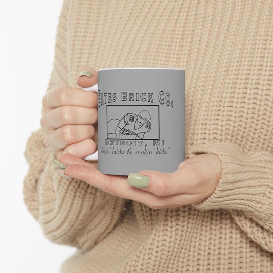 Jake Bates Detroit Lions Kicker Ceramic Coffee Mug, (11oz, 15oz)