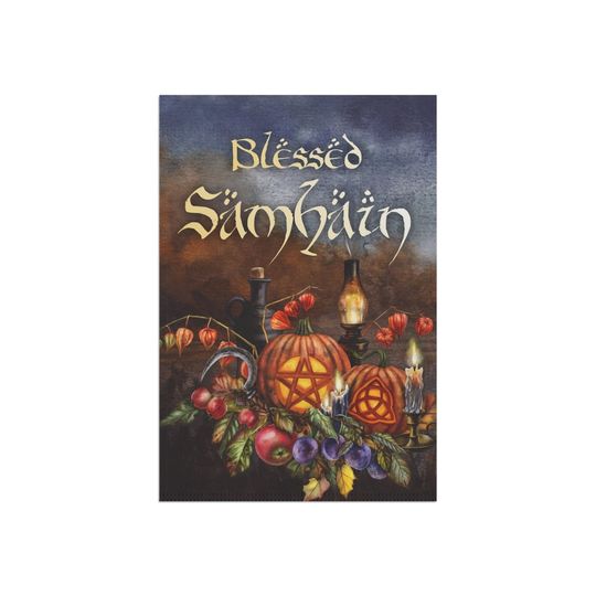 Sabbat Samhain Garden Flag | Autumn | Fall