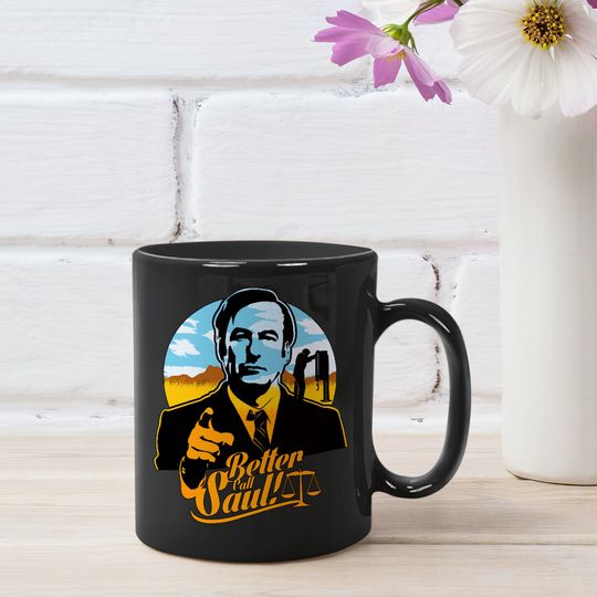 Better Call Saul Retro Mug Funny Coffee Mug - Deny Everything Cup