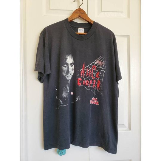 Rare Vintage Alice Cooper Tour Shirt
