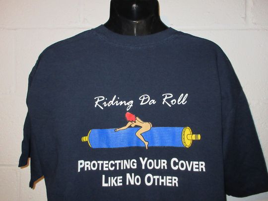 Vintage 90s Allstate Riding Da Roll T-Shirt