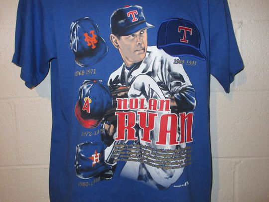 Vintage 90s Nutmeg Nolan Ryan T-Shirt