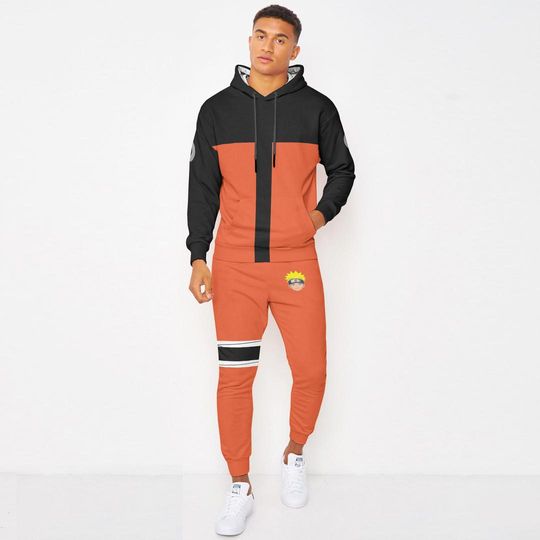 Uzumaki Hoodie And Jogger Set Anime Clothes