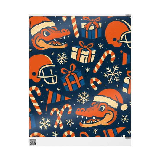 Wrapping Papers, Florida Gators exclusive fans gift wrap, college football party supplies, sports team celebration decor, school spirit