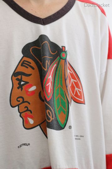 Black Hawks Nutmeg Chelios 90s Jersey XL
