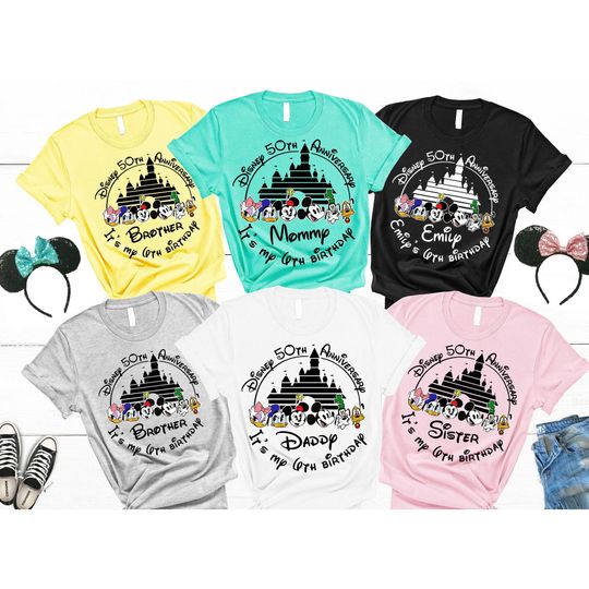 Disney Family Vacation Matching T-Shirt