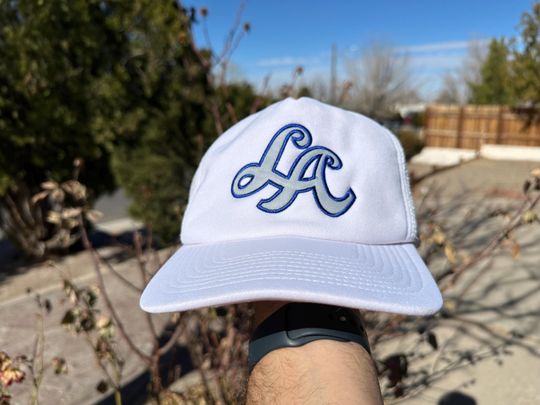 Vintage 80s Los Angeles Dodgers Snapback Trucker Hat