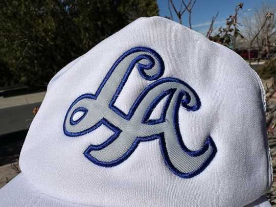 Vintage 80s Los Angeles Dodgers Snapback Trucker Hat