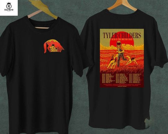 2 sided Tyler Childers The Hounds Tour 2022 Shirt, Tyler Childers Shirt