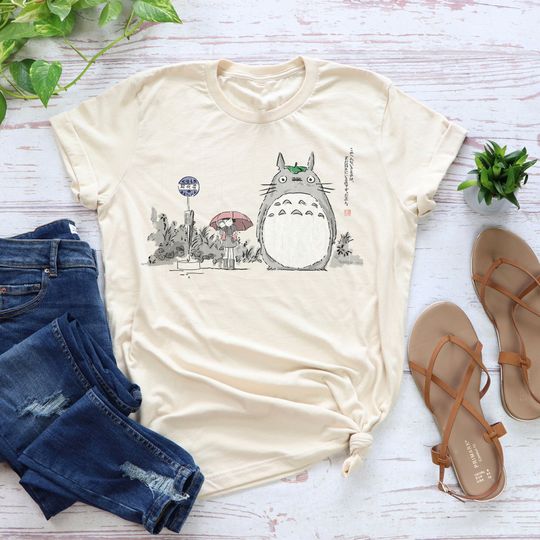 Totoro Shirt, Studio Ghibli, Anime Totoro Shirt