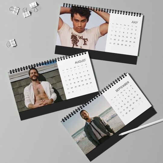 Dylan O'Brien - 2026 Desktop Calendar