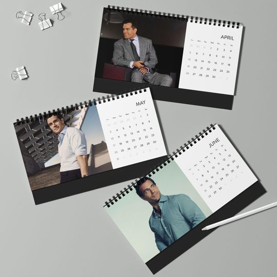 Henry Cavill - 2026 Desktop Calendar