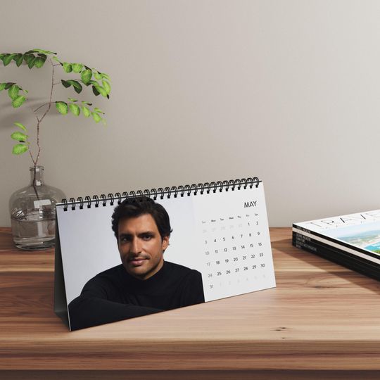 Carlos Sainz - 2026 Desktop Calendar