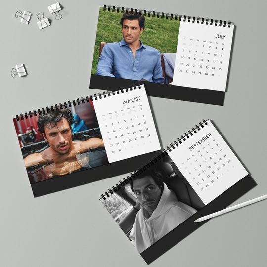 Carlos Sainz - 2026 Desktop Calendar