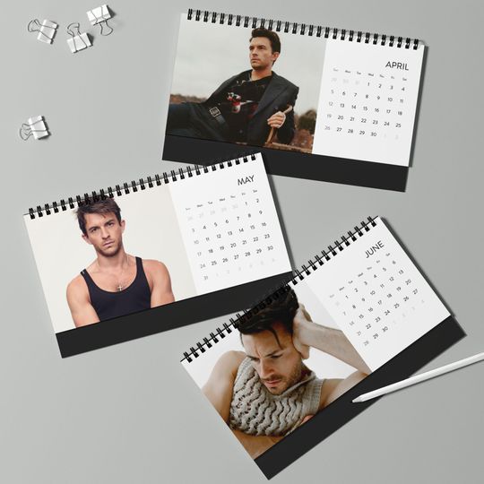 Jonathan Bailey - 2026 Desktop Calendar