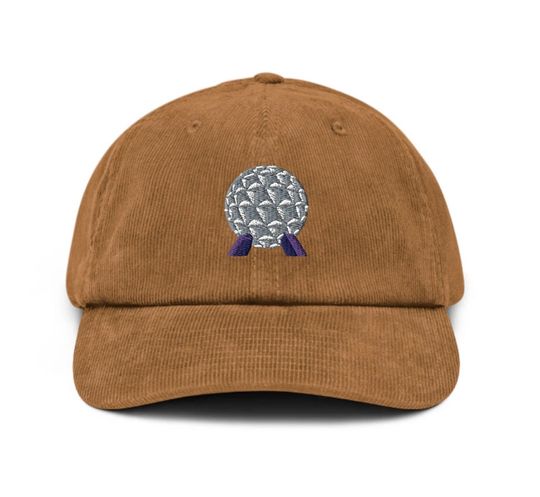 Epcot Embroidered Corduroy Hat in Multiple Colors