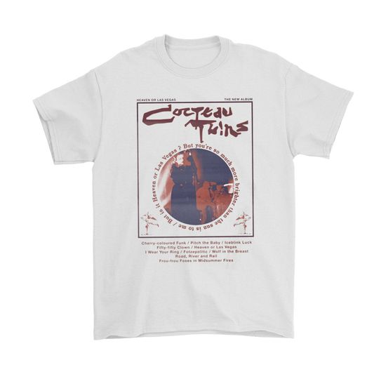 Cocteau Twins Heaven or Las Vegas shirt, Vintage Cocteau Twins shirt