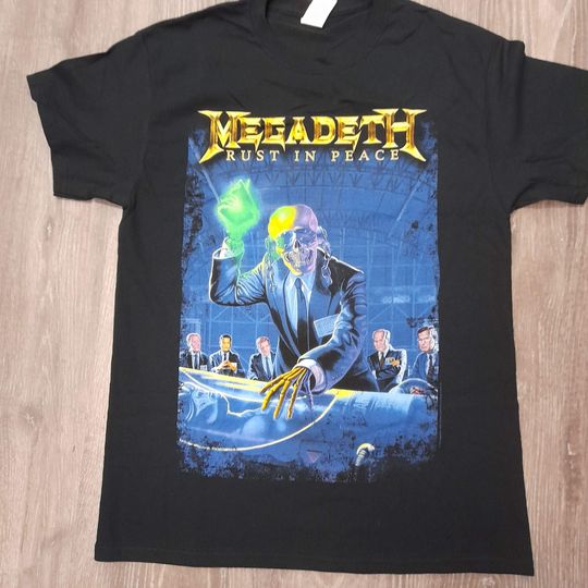 Megadeth T-shirt - Rust in Peace - Megadeth Rust in Peace
