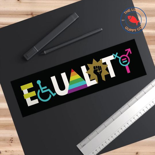 Equality Bumper Sticker - Inclusion Is Elemental - Hurts No One