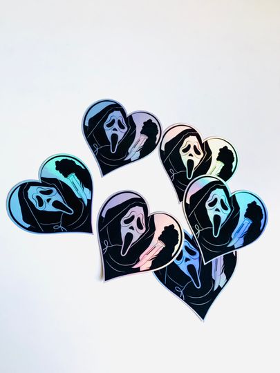 GhostFace Horror Sticker | Horror Film Scream Sticker