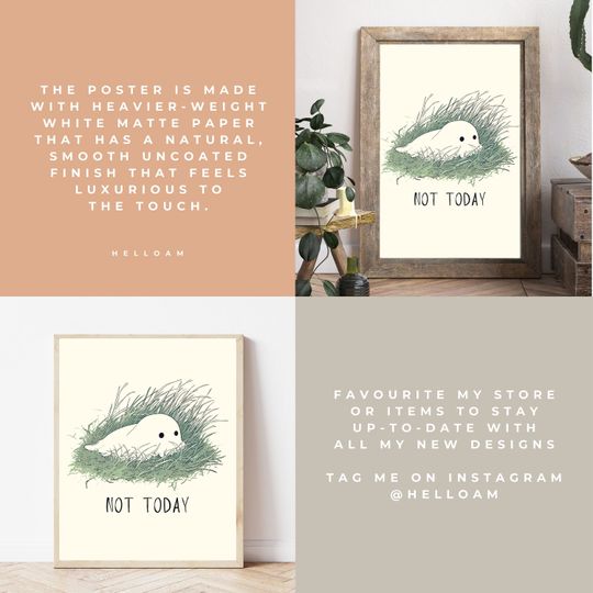 Positive self care poster Ghost Flower Poster Horror Spooky Cute Wall Art Halloween Poster