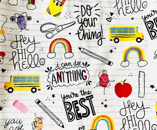 Little Scholar Button Down Short Sleeve Collared Shirt