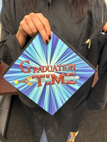 Grad Cap Topper Graduation Time Decorations
