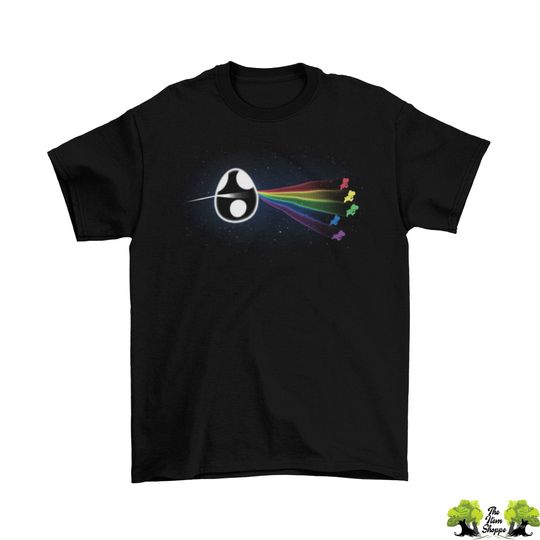 Yoshi Egg Pink Floyd T-Shirt Unisex Adult Sizes Dark Side of Moon New