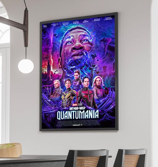 Ant-Man And The Wasp Quantumania Poster, Ant-Man Movie New Poster