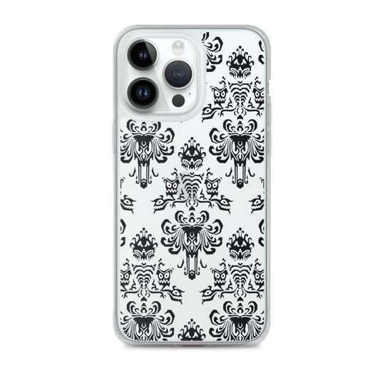 Transparent Haunted Mansion Foyer iPhone Case