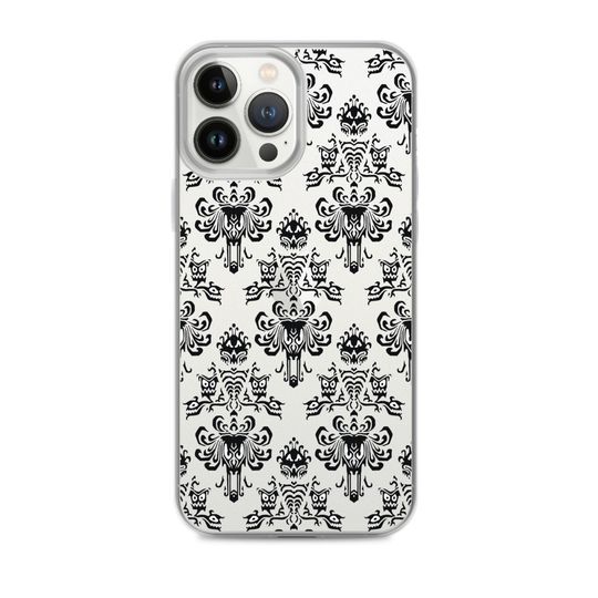 Transparent Haunted Mansion Foyer iPhone Case