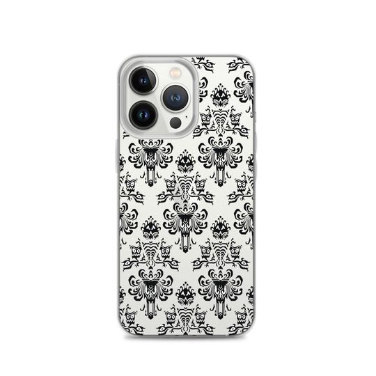 Transparent Haunted Mansion Foyer iPhone Case