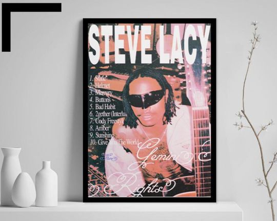 Steve Lacy Gemini Rights Poster