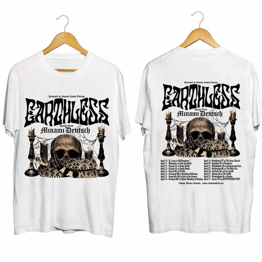 Earthless 2024 Tour Double Sided Shirt