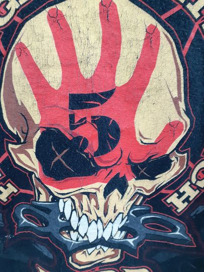 CLEARANCE Metal Band TShirt - Authentic Distressed Five Finger Death Punch T Shirt
