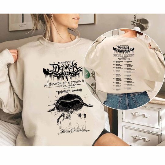 Dethklok Mutilation on a Spring Night 2024 Tour Shirt